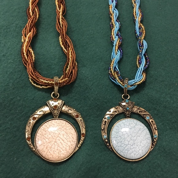 Bohemian Style Multi-Layered Chain Pendant - Picture 1 of 7